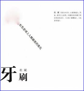 '杜斌著《牙刷》'